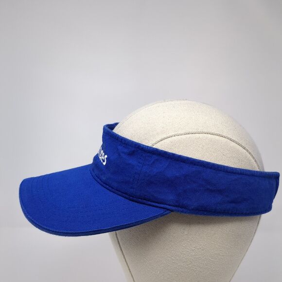 Riss Lake Riptides Sun Visor Hat Blue One Size Adjustable Embroidered Sportsman - Picture 3 of 8